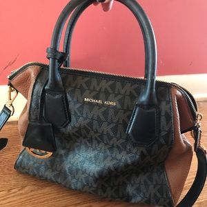 Michael Kors black/brown handbag